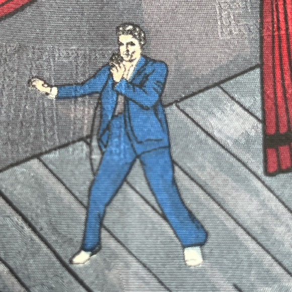 The Elvis Presley Collection by Supersa 100% Italian Silk Tie - Picture 6 of 12